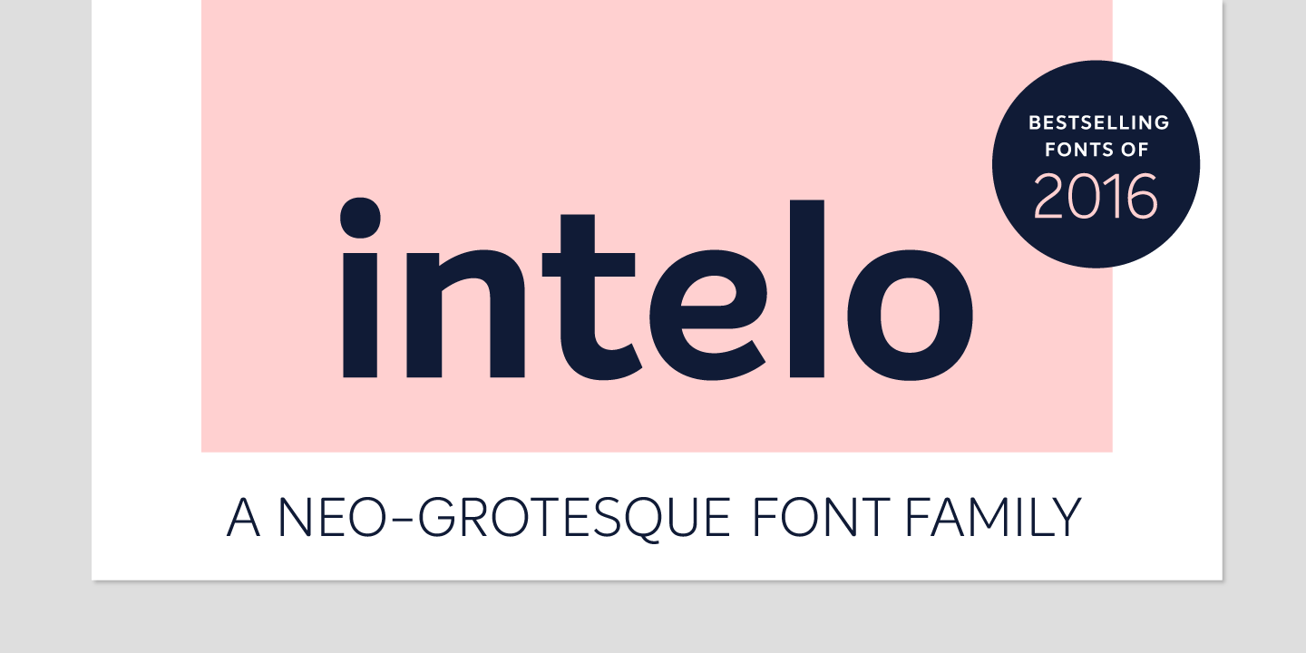 Intelo Bold Italic Font preview